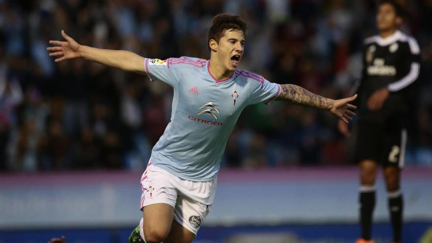 Santi Mina, talento  y potencia para Nuno