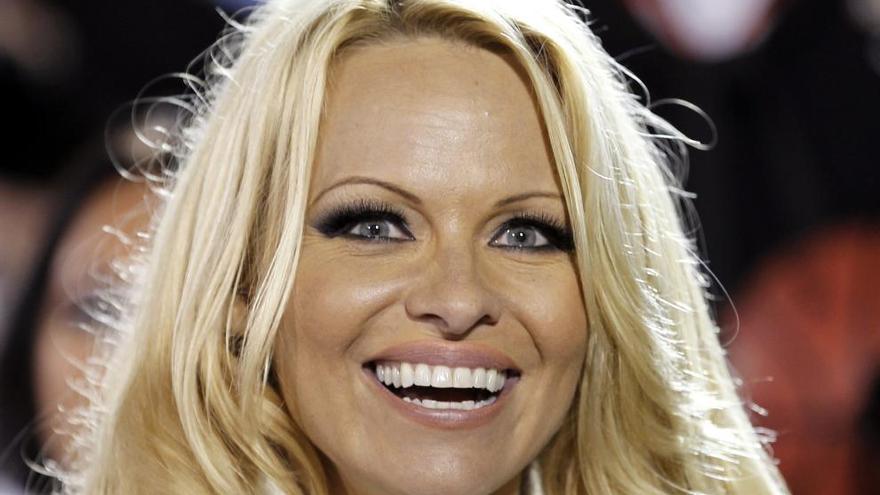 La actriz Pamela Anderson.