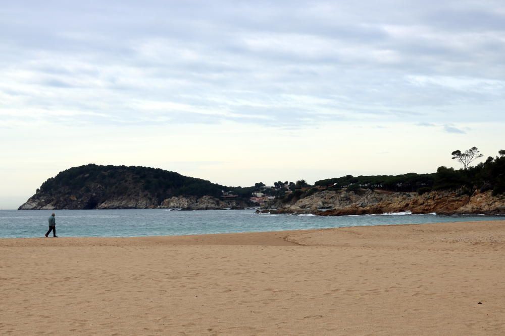 Comencen els treballs per preservar l'entorn de la platja de Castell