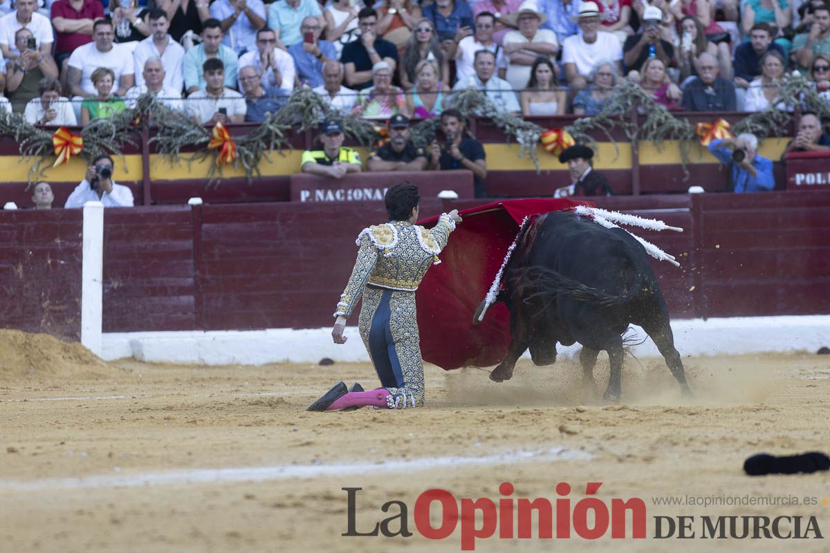 Tercer festejo de la Feria Taurina de Murcia (Talavante, Paco Ureña y Roca Rey), en imágenes