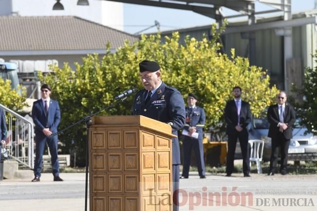 Homenaje al primer salto paracaidista militar en la Base Aérea de Alcantarilla