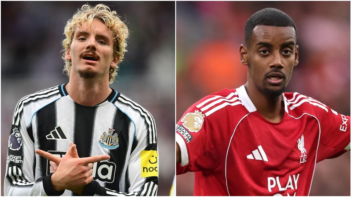 Nick Woltemade y Alexander Isak, dos de los delanteros más cotizados de Inglaterra