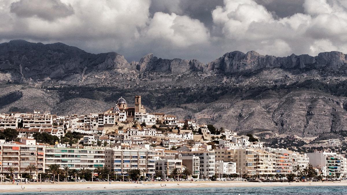 Vista de Altea desde el puerto.