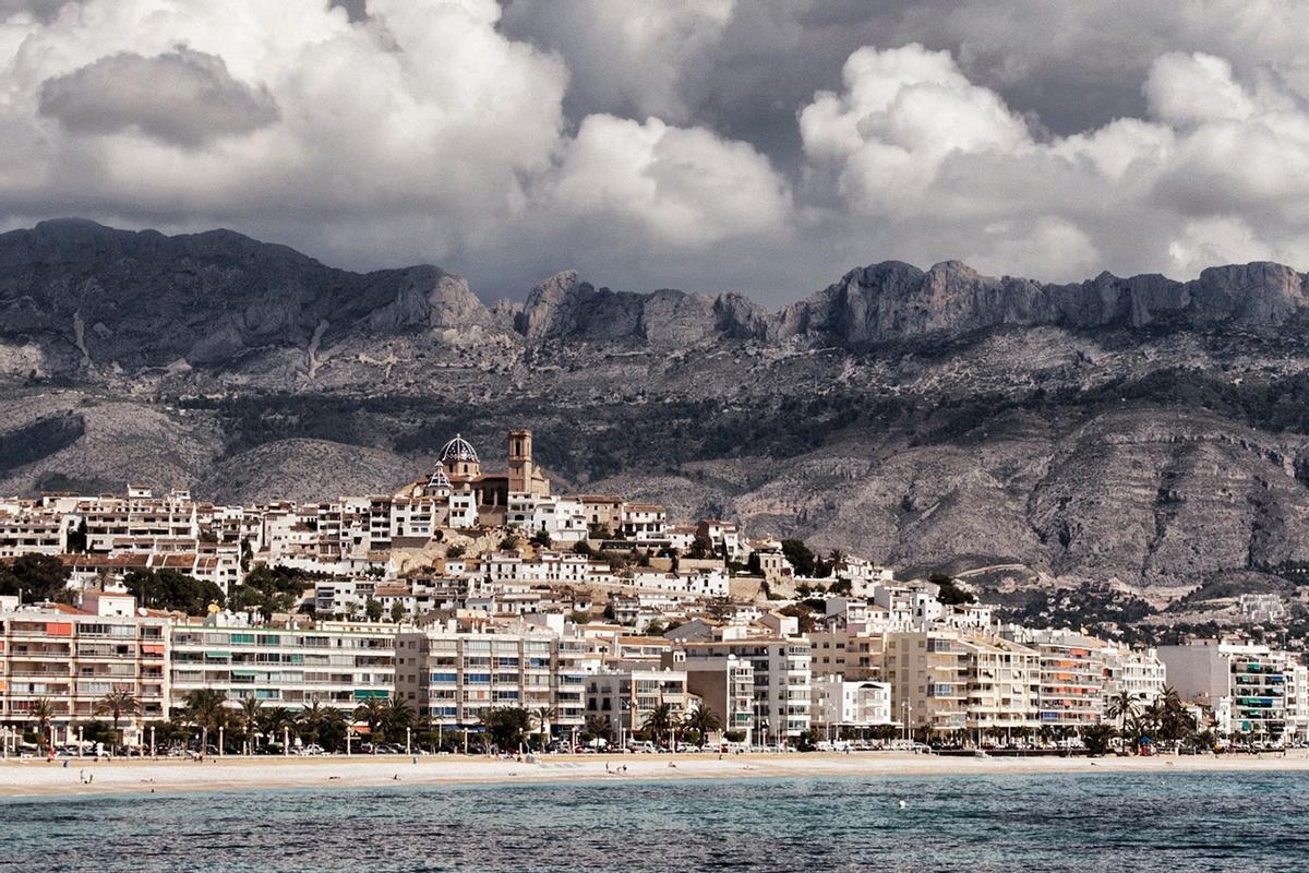 Vista de Altea desde el puerto.