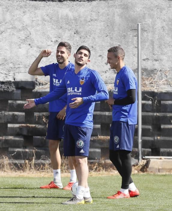 Último entrenamiento antes de viajar a Krasnodar