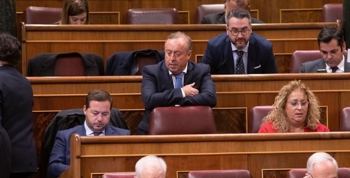 Diputados canarios en el arranque de legislatura en el Congreso