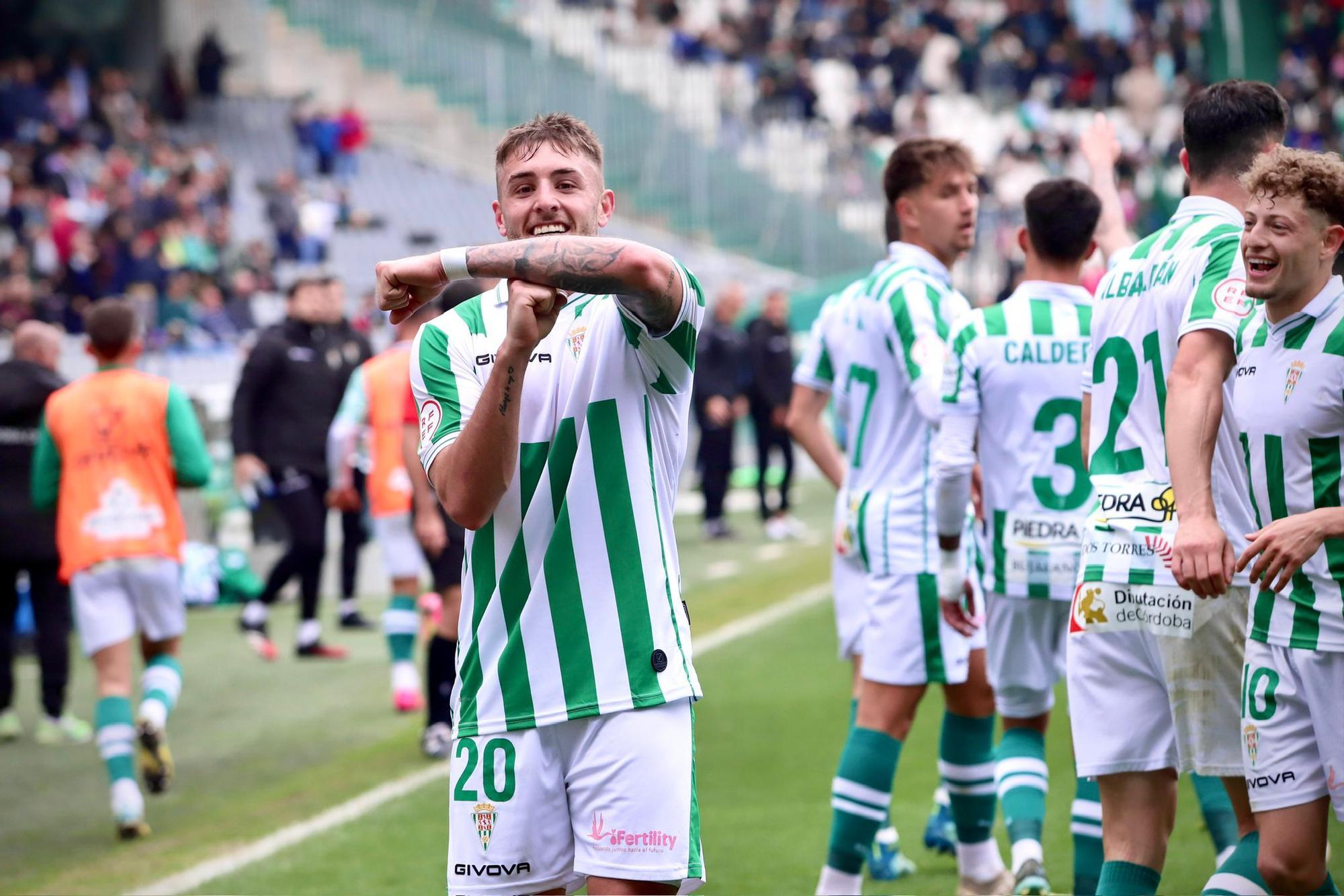 Córdoba CF-Melilla: el partido de El Arcángel en imágenes