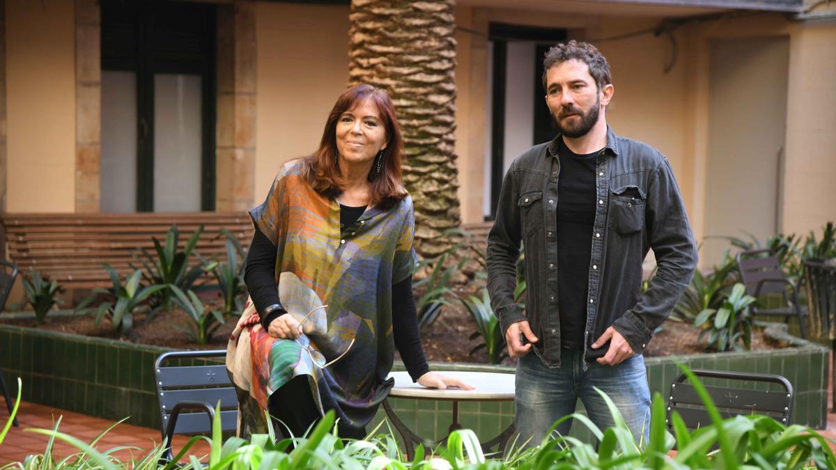 Maria del Mar Bonet y Borja Penalba.