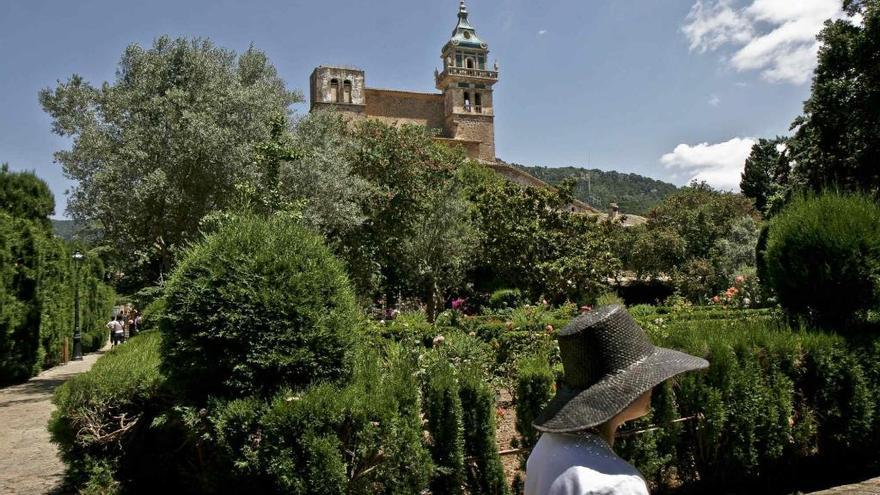 Los jardines de la Cartuja de Valldemossa.