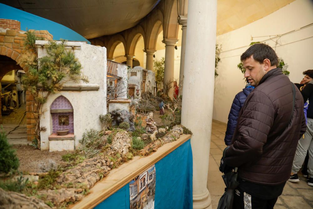 Inaugurado el belén monumental del BBVA en el claustro de Sant Antoniet