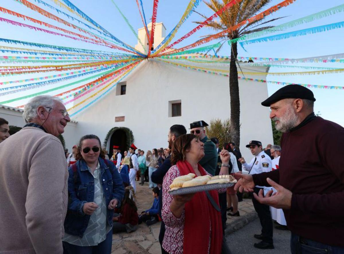Día de fiesta brillante para el patrón de Sant Vicent de sa Cala