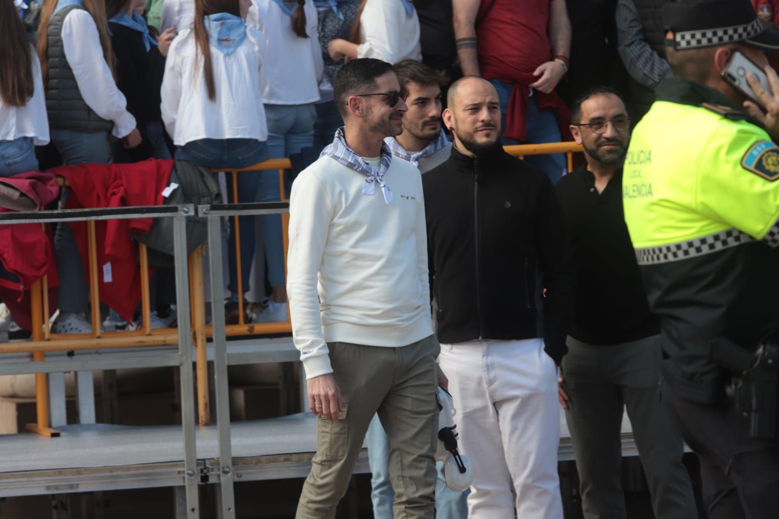 La mascletà del 9 de marzo, en imágenes