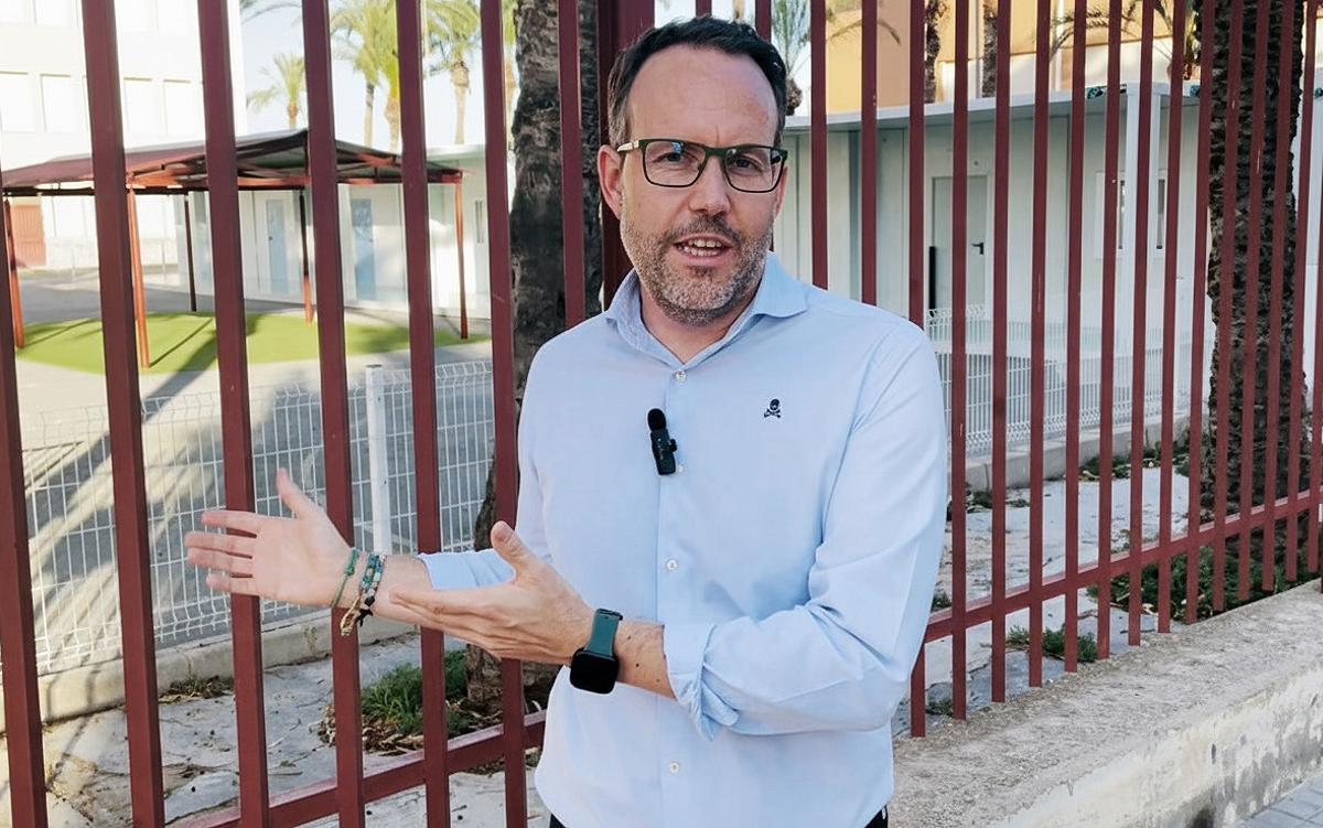 El concejal Héctor Díez, este jueves