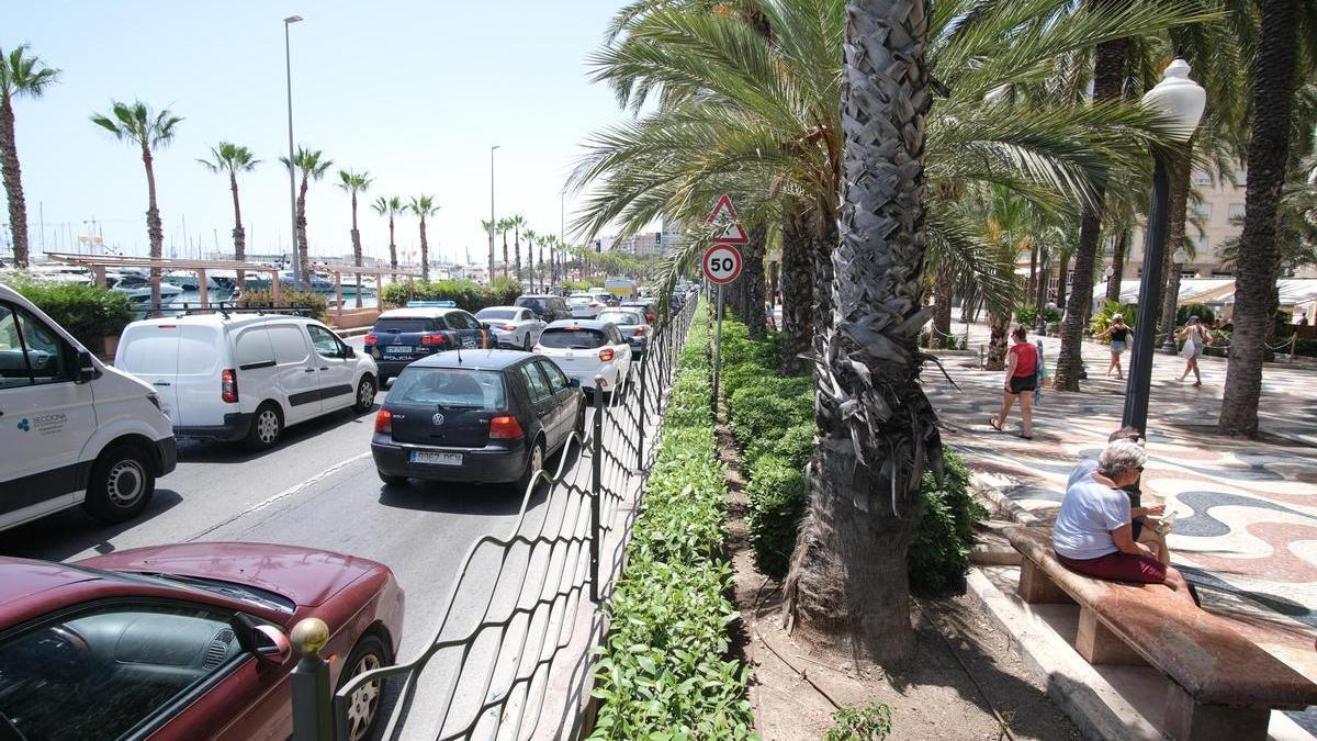 Alicante, una ciudad en obras tras la Navidad: del frente litoral al  entorno de los castillos