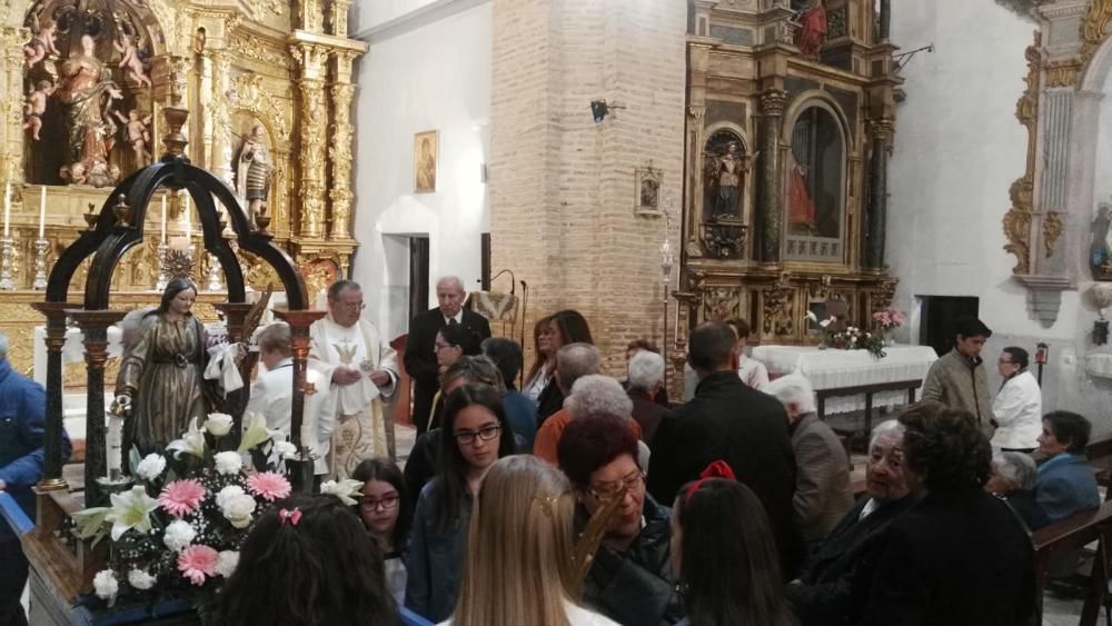 Villalba de la Lampreana festeja Santa Filomena