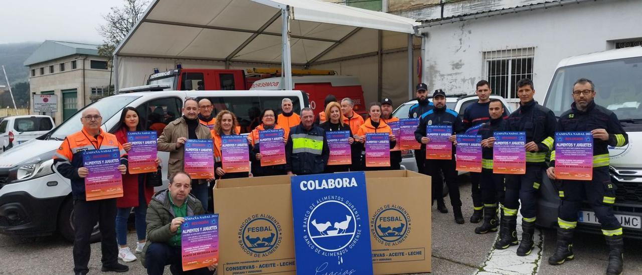 Presentación de la nueva campaña, ayer, en el Campo da Feira. |  // FDV