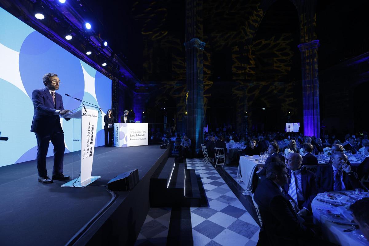 Intervención de Aitor Moll, CEO de Prensa Ibérica, en la gala de entrega de los premios