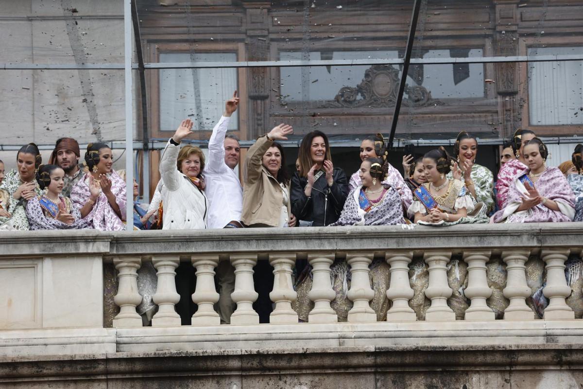 La mascletà del 17 de marzo, en imágenes
