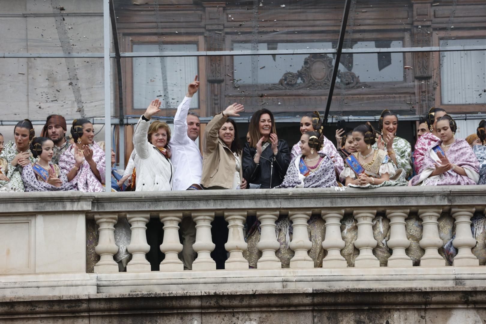 La mascletà del 17 de marzo, en imágenes