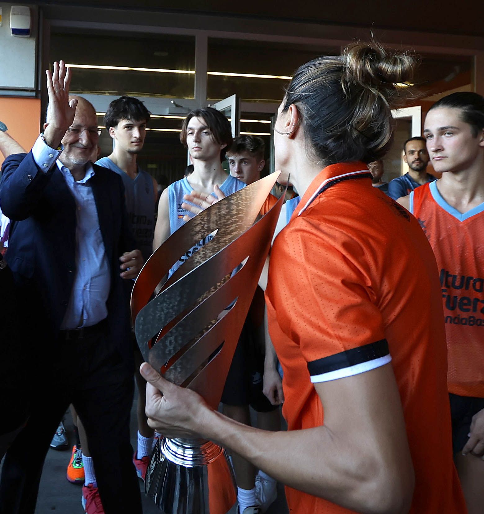 Las Supercampeonas celebran el título en Valencia