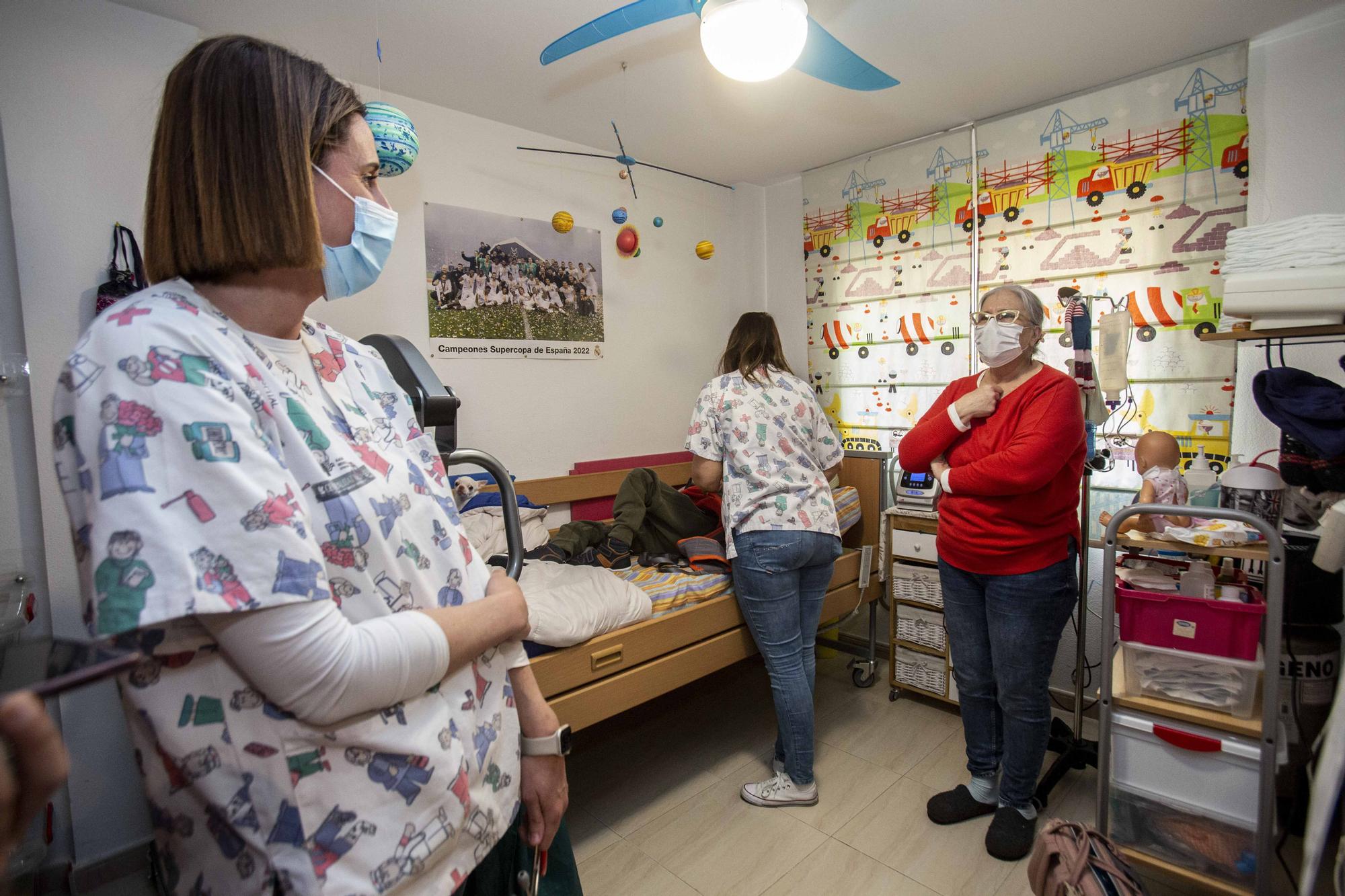 Siete de cada diez niños atendidos a domicilio son pacientes con graves enfermedades neurológicas