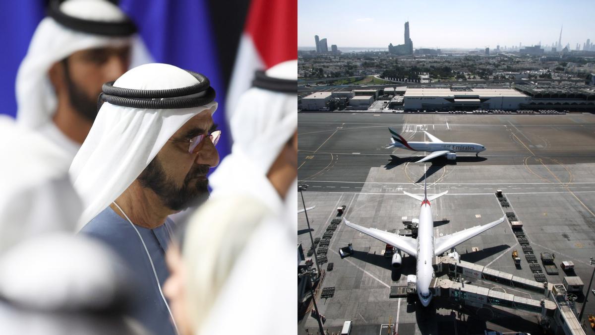 El avión privado del emir de Dubai: grifos de oro, suites de lujo y un enorme salón
