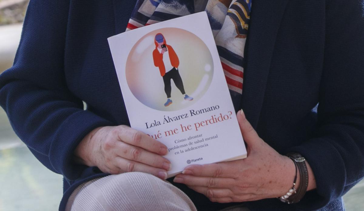 La psicoterapeuta Lola Álvarez, que ha presentado en Zaragoza su libro '¿Qué me he perdido?'.