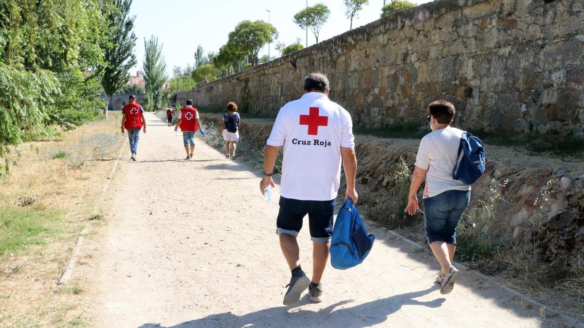 Una actuación de Cruz Roja Zamora.