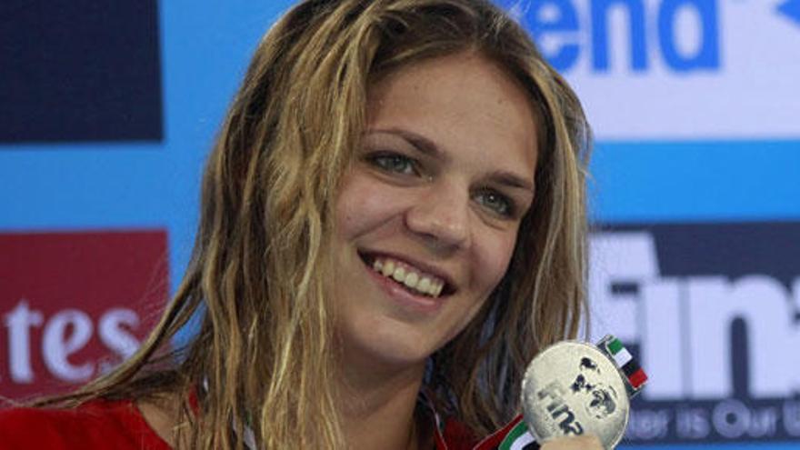 Yulia Efimova, una de las nadadoras vetadas.