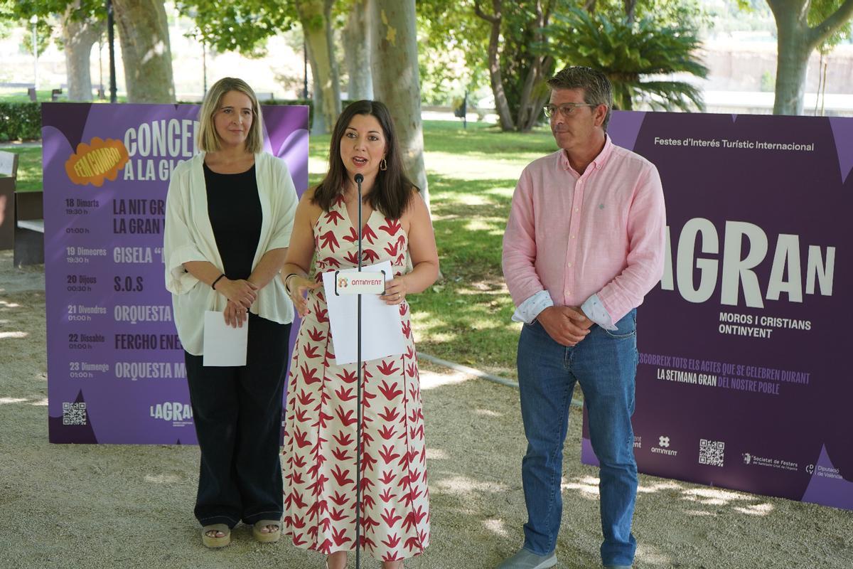 Presentación de la programación musical de La Glorieta en las fiestas de Ontinyent.