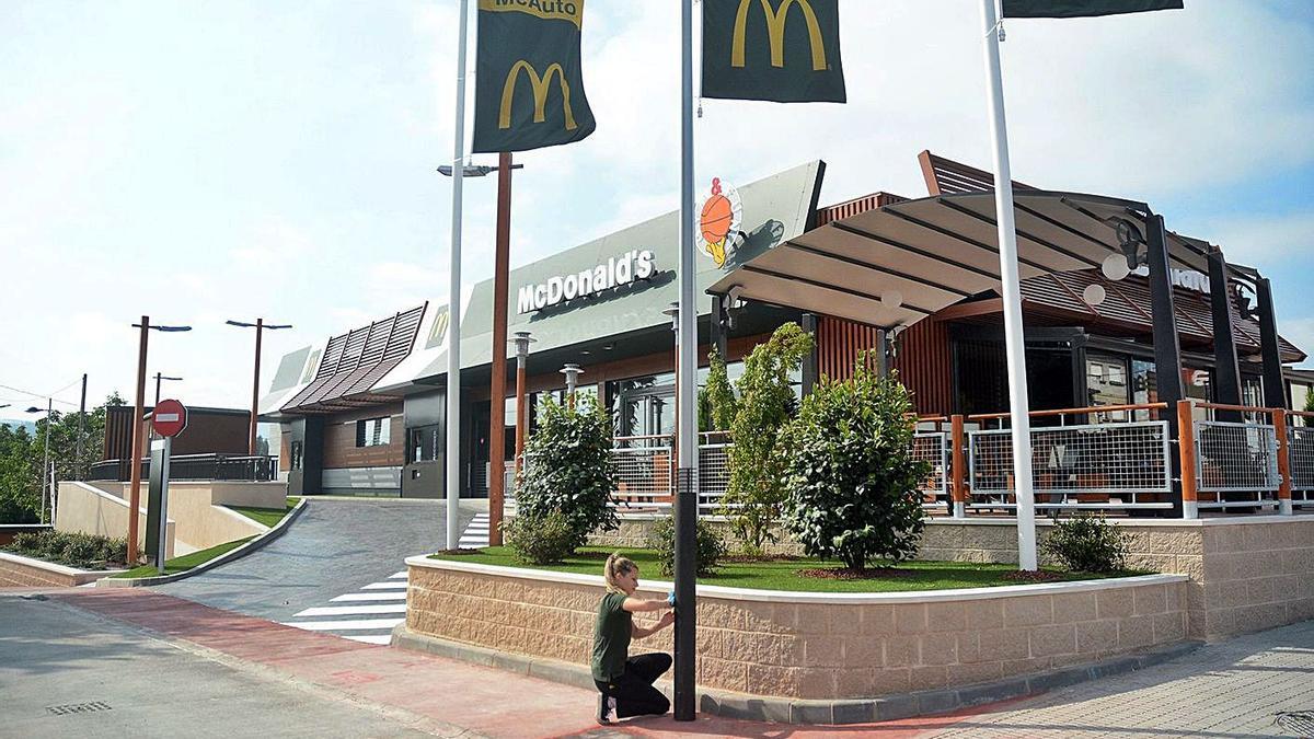 El nuevo restaurante se instalará en la parcela siguiente a la ocupada por McDonald’s. |   // RAFA VÁZQUEZ