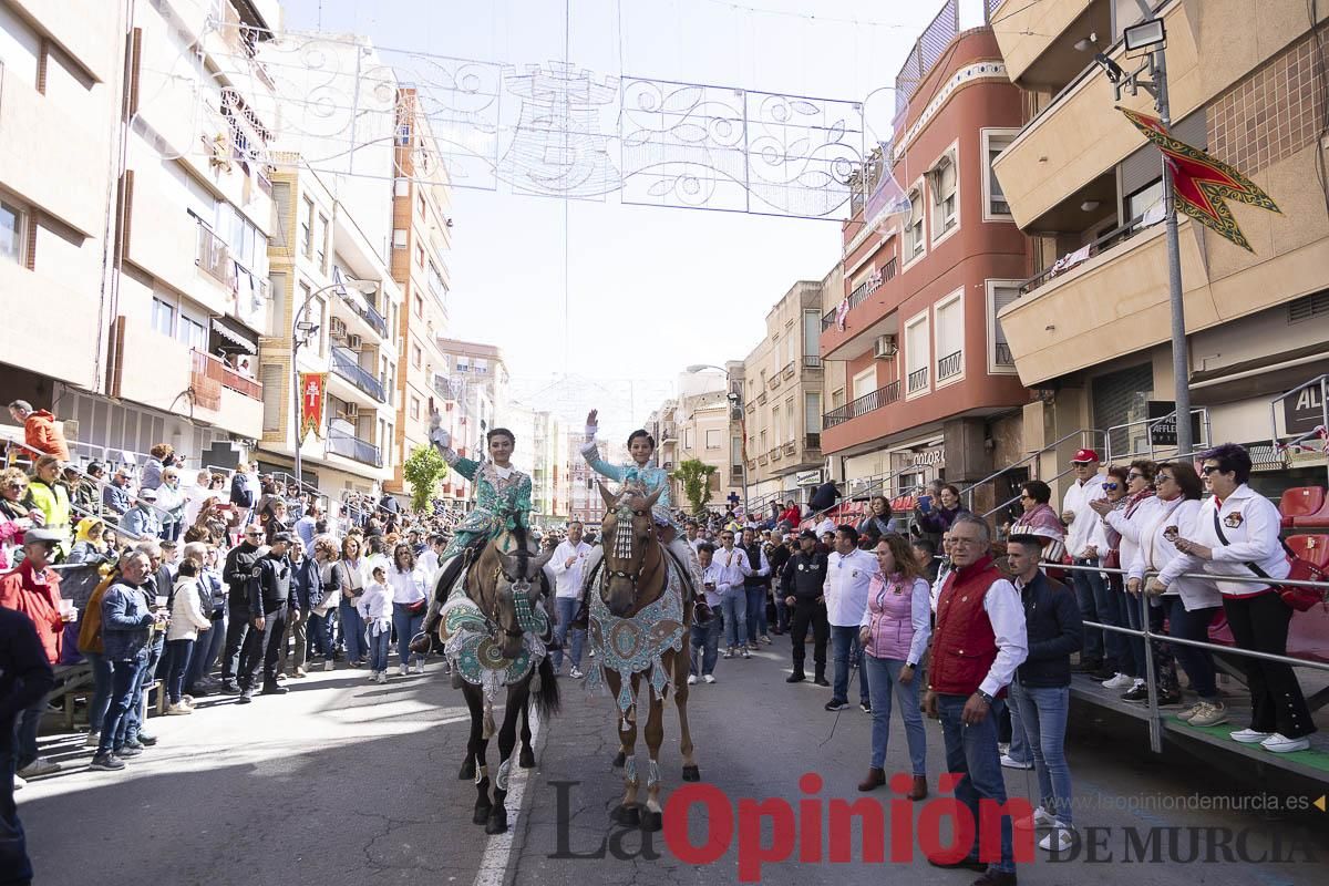 Concurso de caballo a pelo: pasacalles hasta el Hoyo en Caravaca