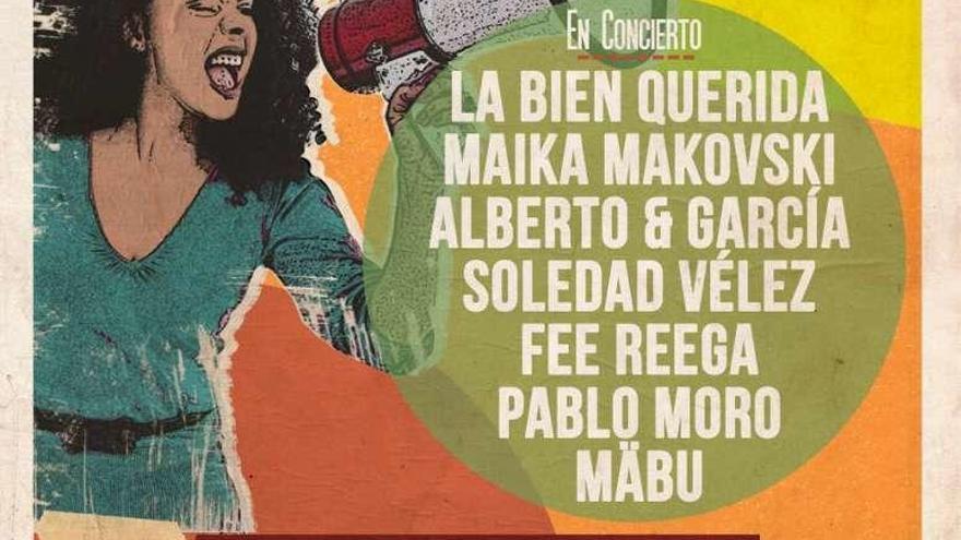 Cartel anunciador del concierto.