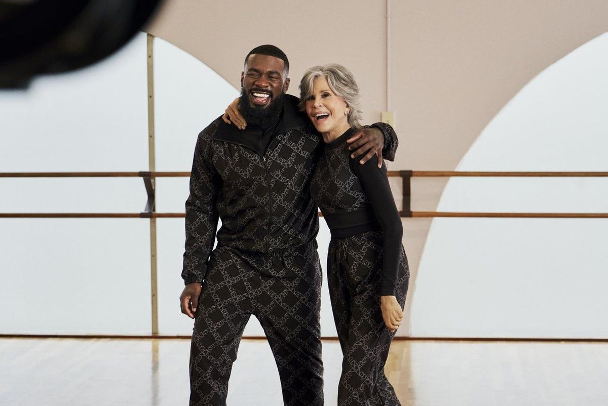 H&M lanza una nueva marca a nivel mundial H&M MOVE con Jane Fonda y JaQuel Knight protagonistas de la campaña