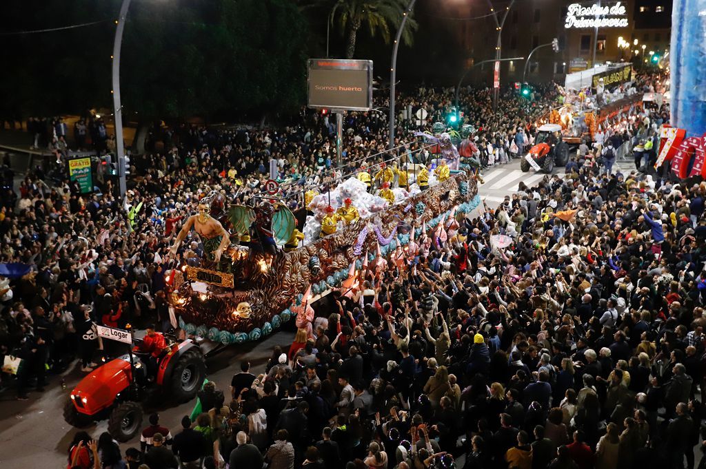 El desfile del Entierro de la Sardina y la quema, en imágenes