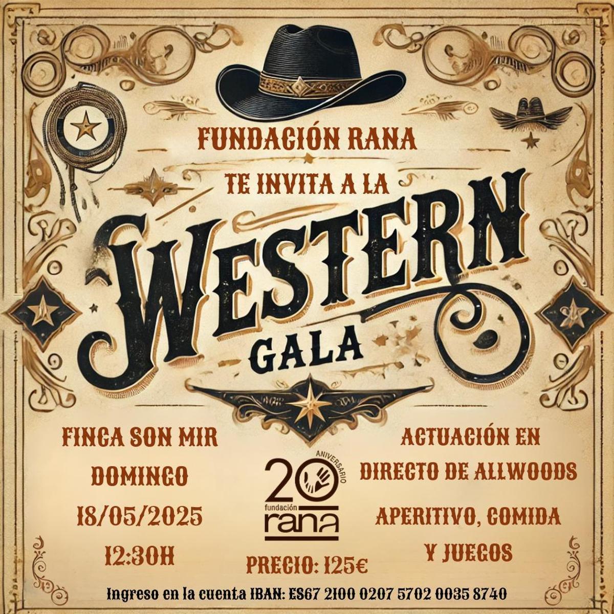 Cartel de la gala.