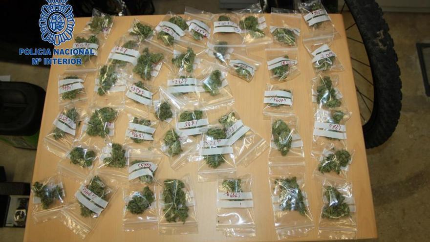 Seis detenidos en Plasencia por traficar con marihuana y hachís