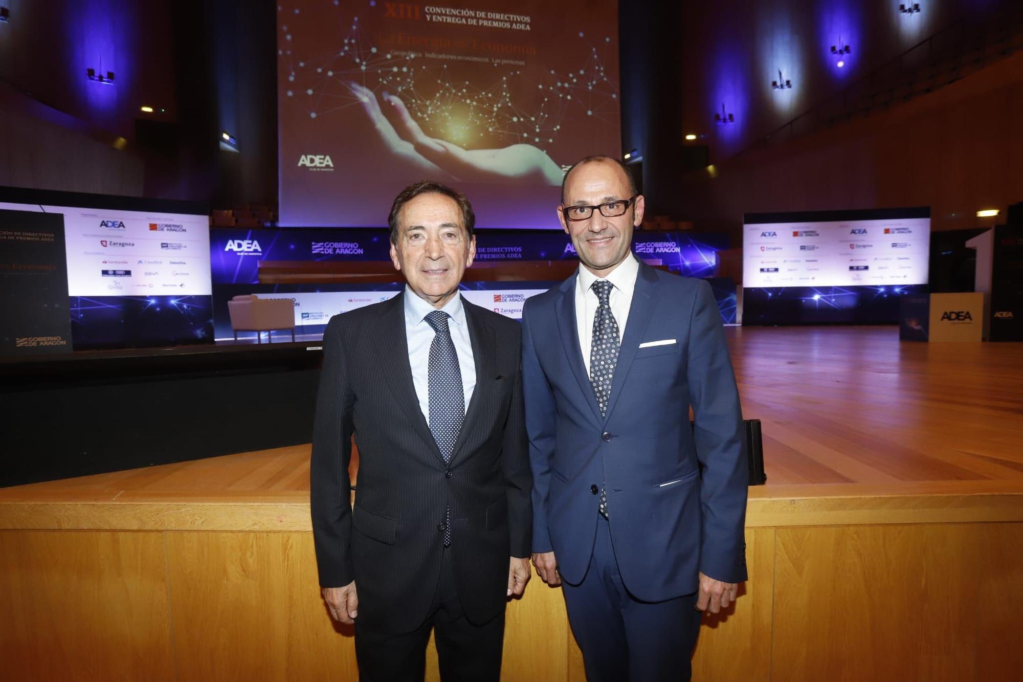 Convención anual de la Asociación de Directivos y Ejecutivos de Aragón (ADEA) en la sala Mozart del Auditorio