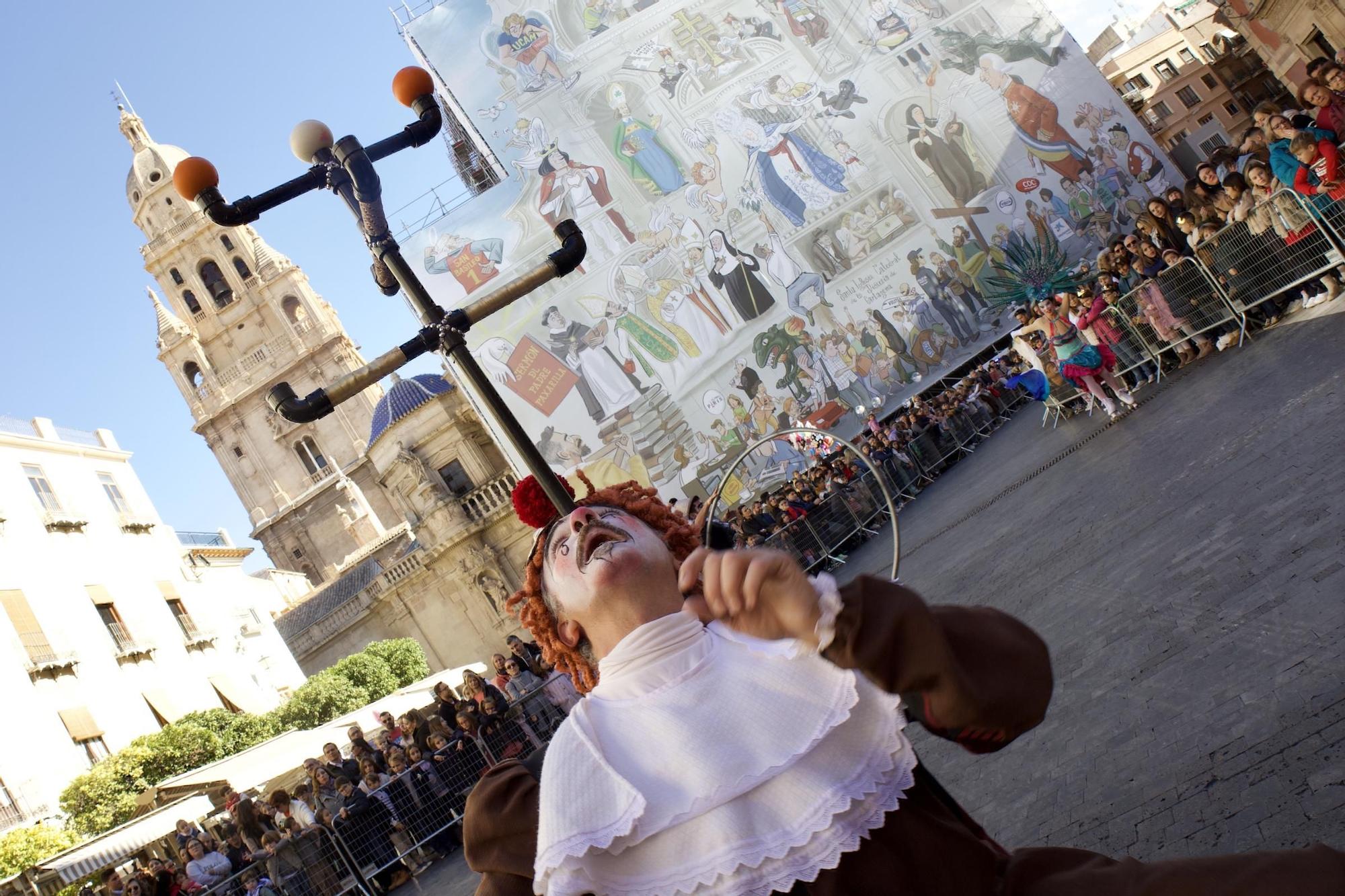 Las imágenes de la llegada de los Reyes Magos a Murcia