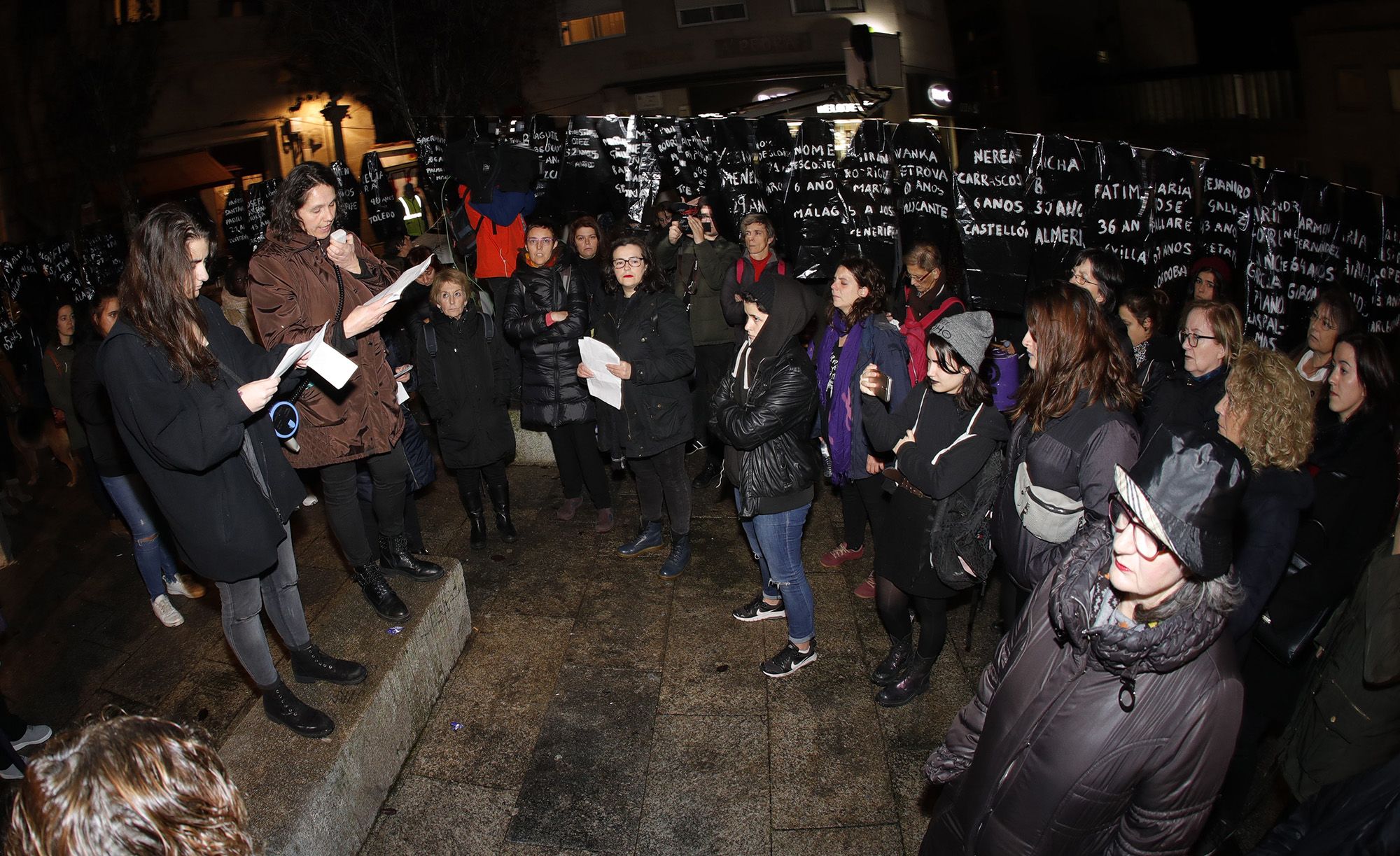 Manifestación en el casco vello de Vigo en 2018 R. Grobas.jpg