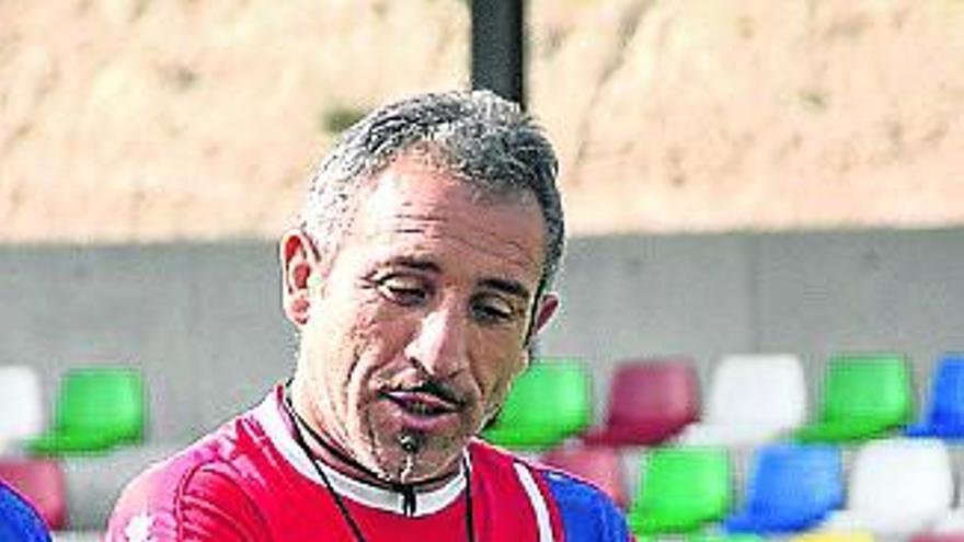 Galiana, técnico del Alcoyano.