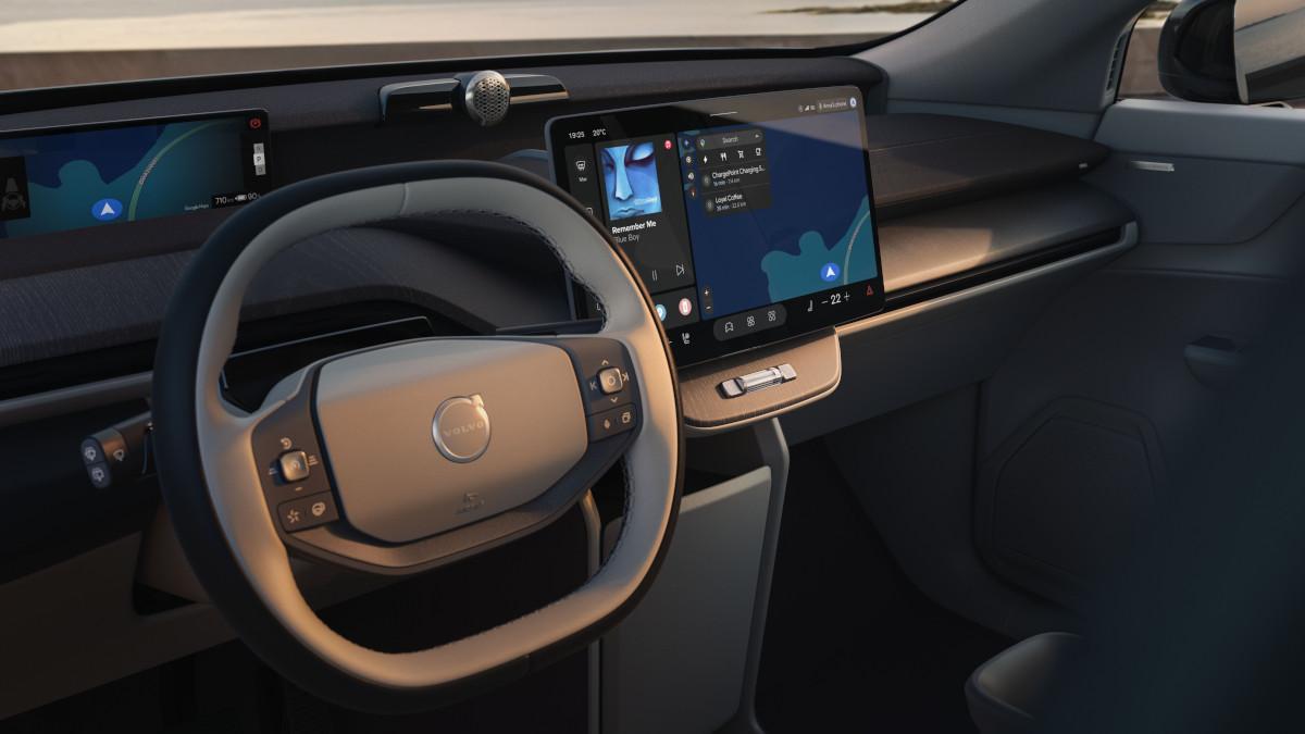 Interior del Volvo EX60