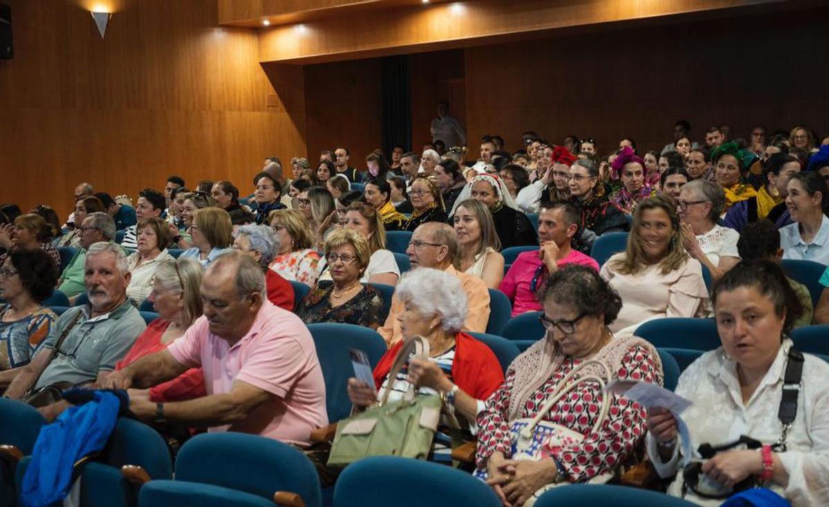 Público asistente ao acto no auditorio Emilia Pardo Bazán. | FdV