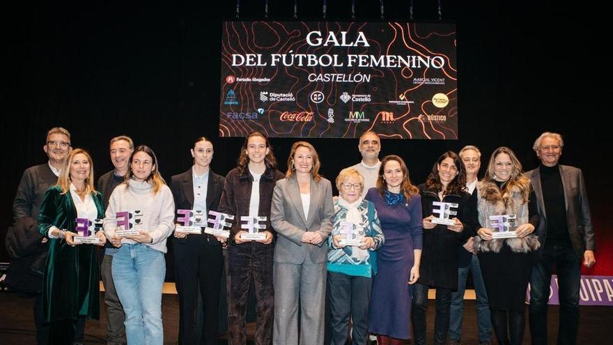 Vídeo | Castelló ensalza el fútbol femenino de Castelló en una gala llena de premios