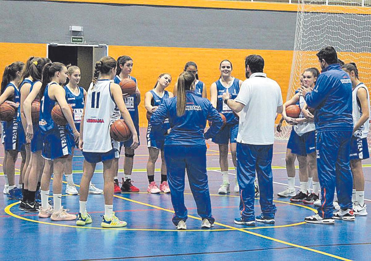 La selección infantil femenina de la Comunitat Valenciana