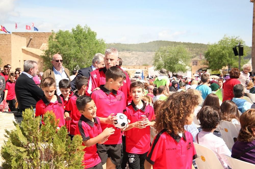 Peregrinación de ElPozo Murcia FS a Caravaca de la Cruz