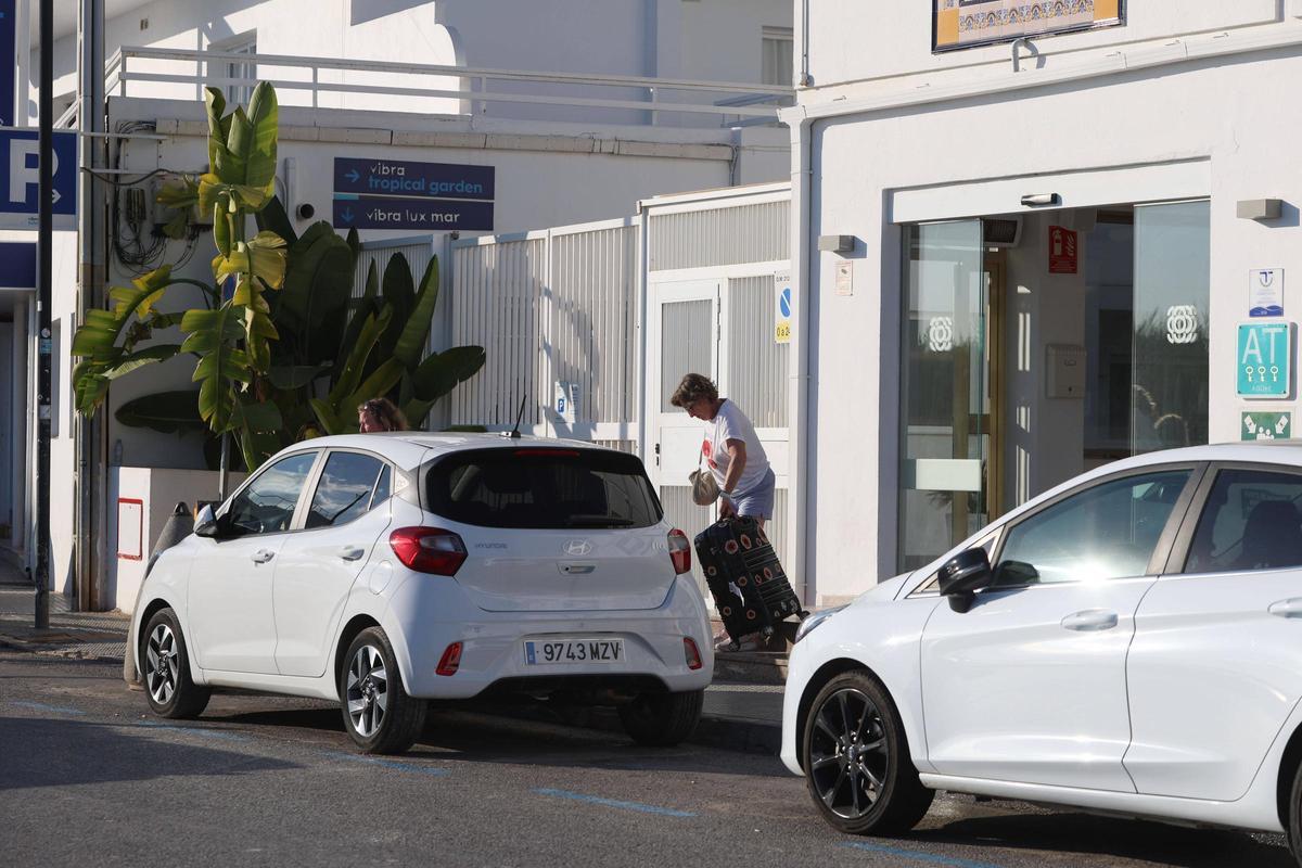 Hotel Vibra Tropial Garden después del derrumbe de ayer por las precipitaciones