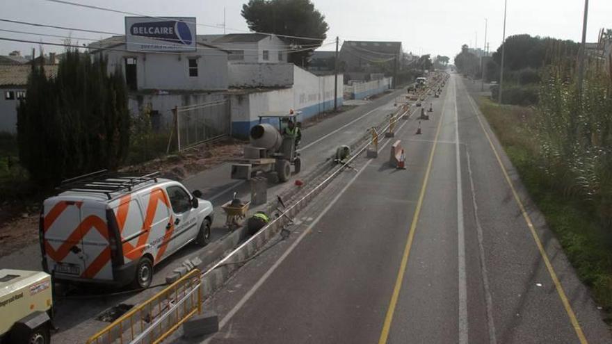 Las obras del vial del puerto de Burriana se retrasarán semanas