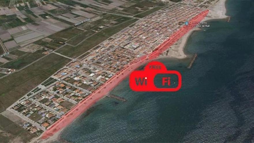 El paseo marítimo de Xilxes ya dispone de wi-fi gratis