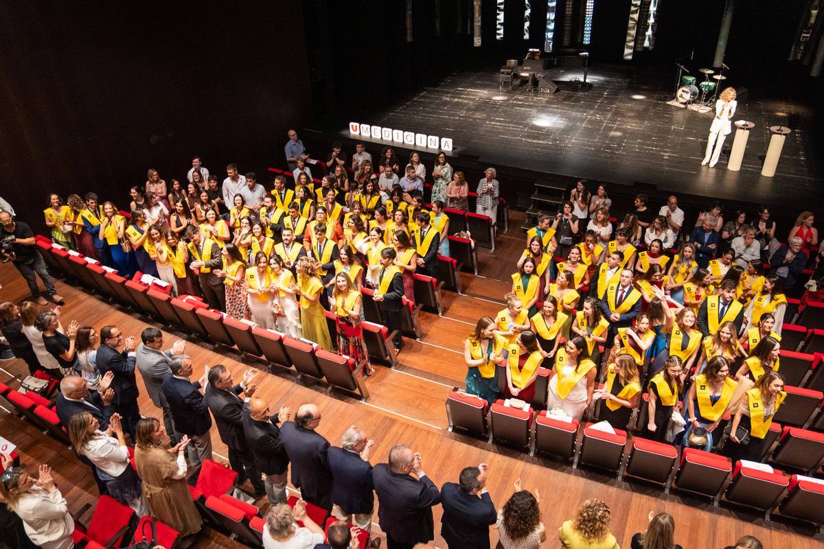 L'acte de graduació de la facultat de Medicina de la UVic-UCC